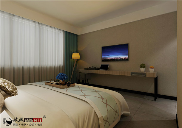 平罗白云酒店装修设计|在有限的空间中创造出完美的功能，高雅、典雅的风格，极富个性和舒适的环境。