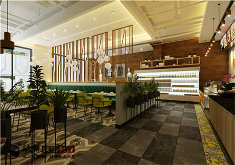 平罗 启胃香餐厅装修设计|好的设计能让客人有一种寄托内心感到温暖。