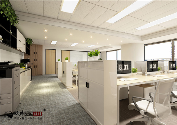 平罗蒲惠办公室设计|构建一个心阅自然的室内形态空间