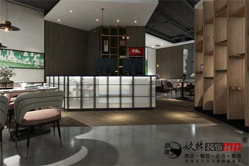 平罗梧桐树餐厅装修设计方案|文艺浪漫的就餐空间