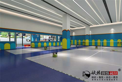 平罗蓝炫网球馆设计方案鉴赏|专业设计，环保舒适，健康时尚