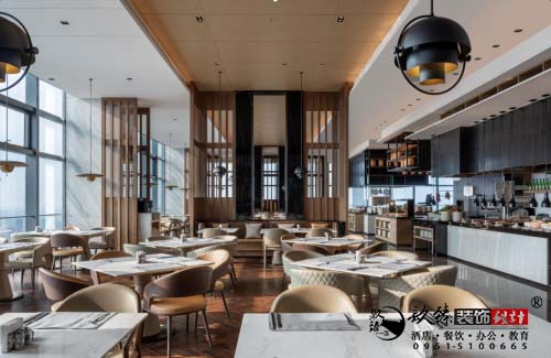 平罗凯曼餐厅设计方案鉴赏|用简洁精致，表达空间的高级感
