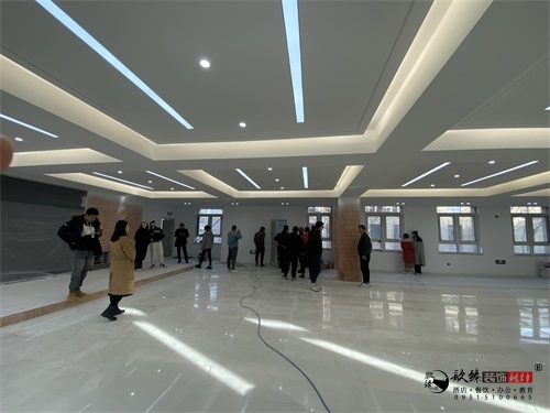 平罗装修公司|平罗中化六建办公楼装修设计项目工地验收